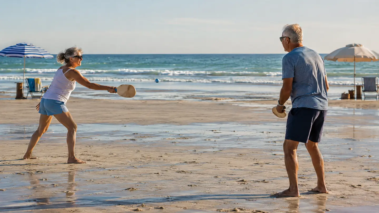How to Play Beach Paddleball With a Pro Kadima Set