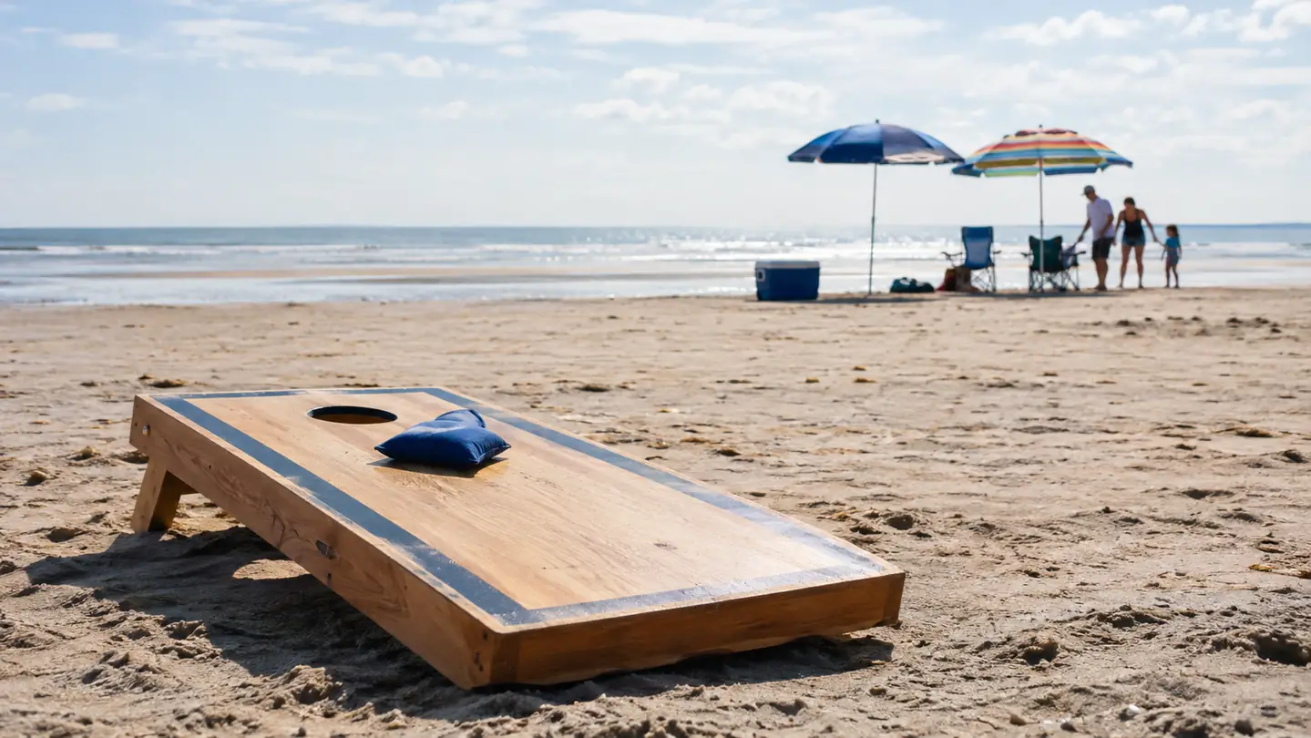 How to Play Cornhole on Sand With a GoSports Set