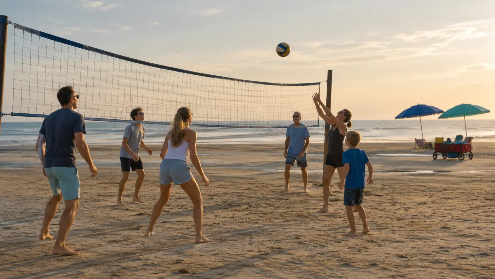 How to Set Up a Volleyball Net on Sand With the Zdgao System