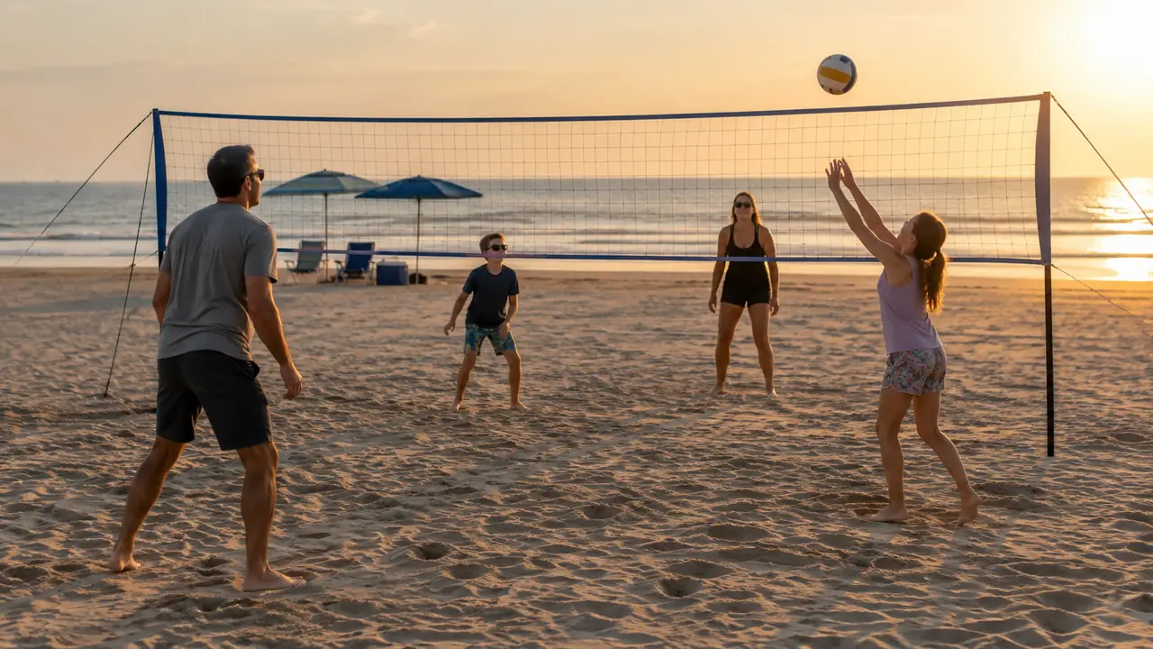 The Volleyball Net That Turned Our Beach Days Into a Weekly Game